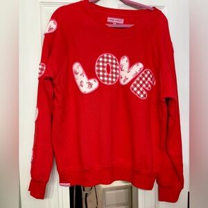 Simply Southern Red Love Sweater